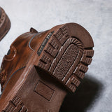 Alaric | Men's High-Top Lace-Up Boots