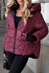 Hannah | Oversized Chic Puffer Jacket with Hood