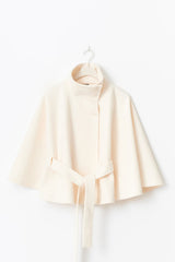 Addison | Women's Elegant Belted Cape Coat