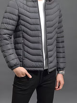 Christopher | Lightweight Hooded Quilted Puffer Jacket
