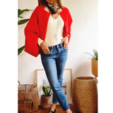 Vera | Women's Button-Front Textured Knit Jacket