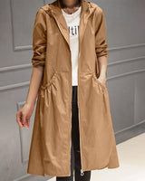 Drune | Waterproof Long Trench Coat With