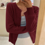 Juliette | Women's Soft Button-Front Knit Cardigan