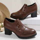 Quinn | Retro Women’s Block-Heel Shoes