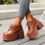 Scarlett | Women’s Lace-Up Platform Ankle Boots