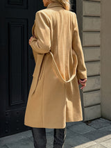Natalie | Women's Tailored Belted Long Coat