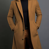 Ethan | Men's Tailored Longline Coat