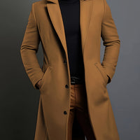 Ethan | Men's Tailored Longline Coat