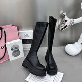 Zara | Knee-High Platform Boots for Women