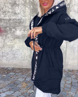 Penelope | Casual Hooded Coat with Adjustable Waist