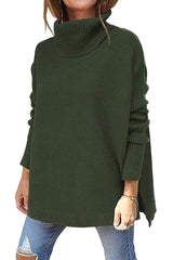 Chloe | Oversized Turtleneck Knit Sweater