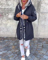 Penelope | Casual Hooded Coat with Adjustable Waist