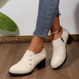 Quinn | Retro Women’s Block-Heel Shoes