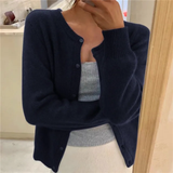 Juliette | Women's Soft Button-Front Knit Cardigan