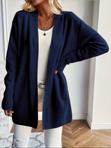 Amelia | Women's Relaxed Open Front Knit Cardigan