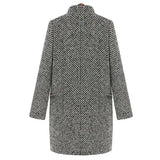 Paula | Women's Elegant Long Wool Coat with Classic Tailored Design