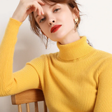Tatiana | Simple Ribbed Turtleneck Sweater