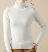 Tatiana | Simple Ribbed Turtleneck Sweater