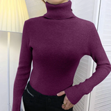 Tatiana | Simple Ribbed Turtleneck Sweater