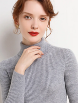 Tatiana | Simple Ribbed Turtleneck Sweater