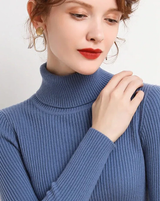 Tatiana | Simple Ribbed Turtleneck Sweater