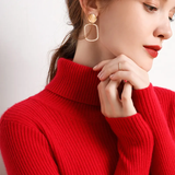 Tatiana | Simple Ribbed Turtleneck Sweater
