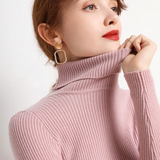 Tatiana | Simple Ribbed Turtleneck Sweater