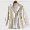 Clara | Elegant Spring Jacket with Adjustable Waist