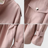 Clara | Elegant Spring Jacket with Adjustable Waist