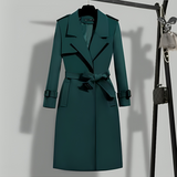 Amelia | Elegant Long Trenchcoat for Women