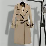 Amelia | Elegant Long Trenchcoat for Women