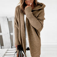 Amara | Women's Oversized Hooded Batwing Cardigan