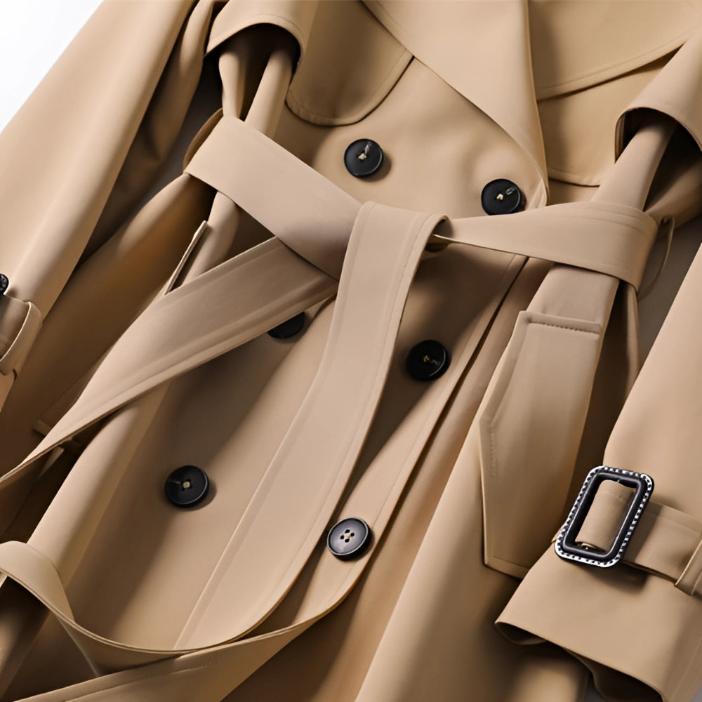 Clara | Elevates Your Look With Timeless Trench Style