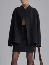Nadia | Oversized Jacket with Statement Button Placket