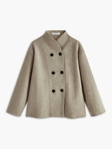 Nadia | Oversized Jacket with Statement Button Placket