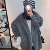 Grace | Oversized Knit Open-Front Cardigan for Women