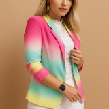 Fiona | Elegant Multicolour Blazer for Women