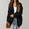 Poppy | Chunky Knit Cardigan with Open Front and Batwing Sleeves