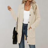 Iris | Long Teddy Cardigan with Pockets