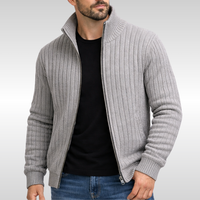 Nola | Cozy Knit Cardigan with Zipper