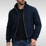 Nola | Cozy Knit Cardigan with Zipper
