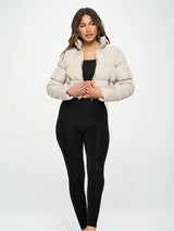 Eloise | Cropped Puffer Jacket for Women