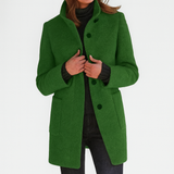 Camila | Women's Long Button-Front Coat
