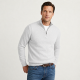Grant | Men's Quarter-Zip Knit Pullover with Stand-Up Collar