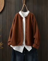 Camille | Women's Relaxed Button Front Knit Cardigan
