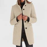 Camila | Women's Long Button-Front Coat