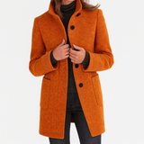 Camila | Women's Long Button-Front Coat