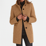 Camila | Women's Long Button-Front Coat