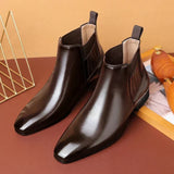 Zella | Pointed-Toe Chelsea Ankle Boots