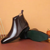 Zella | Pointed-Toe Chelsea Ankle Boots